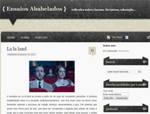 Tablet Screenshot of ensaiosababelados.com.br